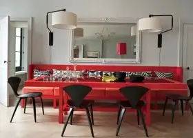 6-red living room